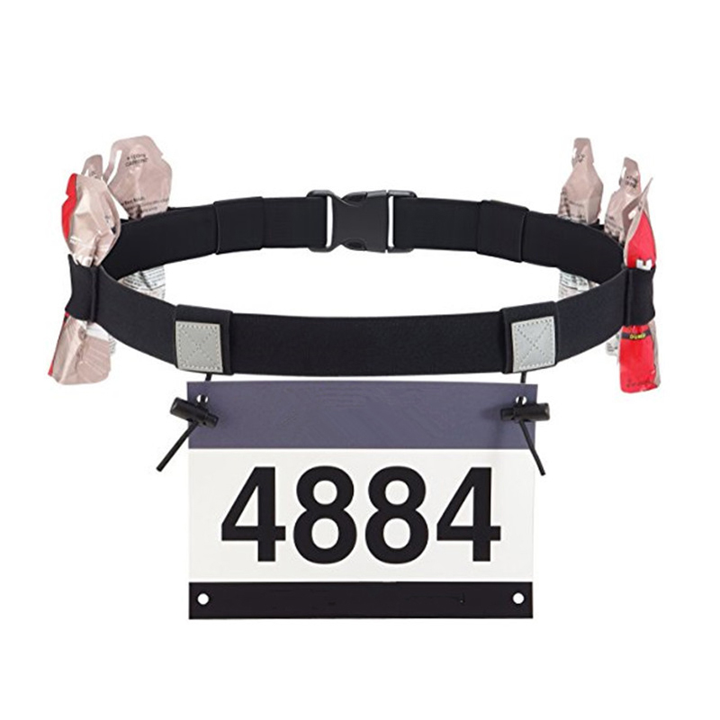 Race Bib - 【야외 러닝 대회 번호표 벨트 허리