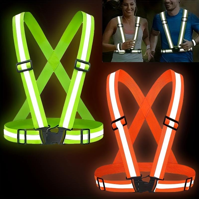 반사 소재가 적용된 안전 조끼, 야간 라이딩, 달리기  - Running Visibility Gear 리뷰 및 가격
