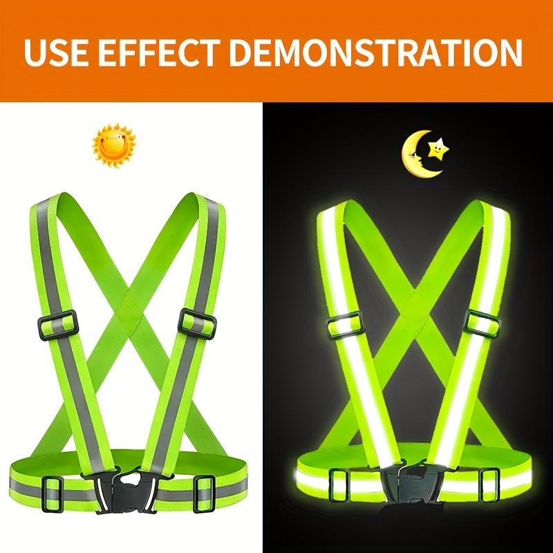 반사 소재가 적용된 안전 조끼, 야간 라이딩, 달리기  - Running Visibility Gear 리뷰 및 가격