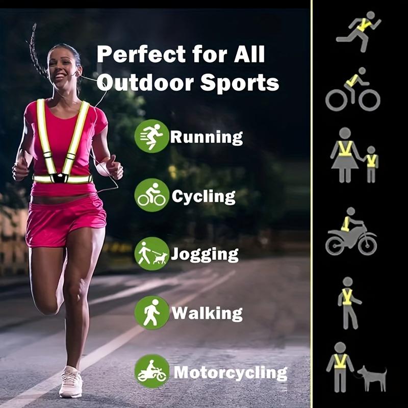 반사 소재가 적용된 안전 조끼, 야간 라이딩, 달리기  - Running Visibility Gear 리뷰 및 가격