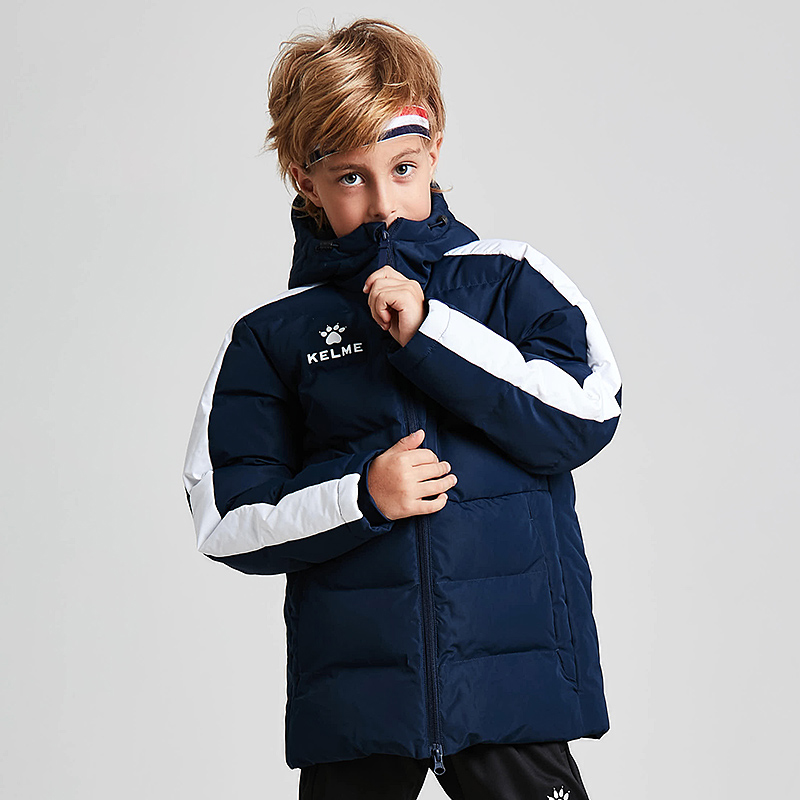 KELME 어린이 면화 의류 겨울 긴 재킷 스포츠 후드 - Running Gear Kids 리뷰 및 가격