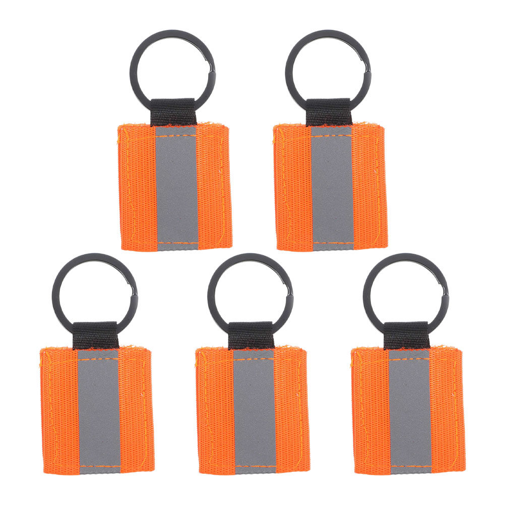 5개입 반사 키링 태그, 양면 고시인성 나일론 반사판, - Running Visibility Gear 리뷰 및 가격