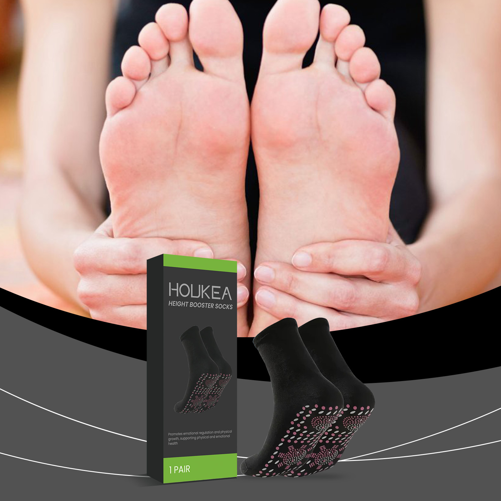 자체 발열 기능이 있는 발목 양말, 피부에 자극이 적고 - Sports Socks 리뷰 및 가격