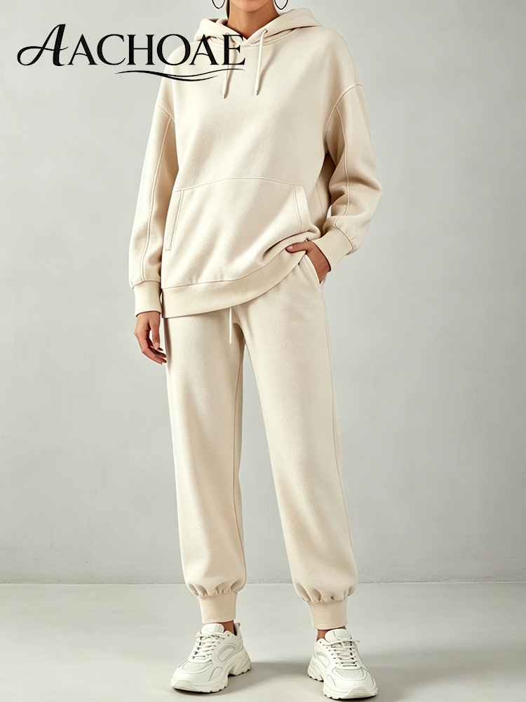 AACHOAE 여성용 트랙수트 후드 스웨트셔츠 및 조깅 - Joggers Pants 리뷰 및 가격