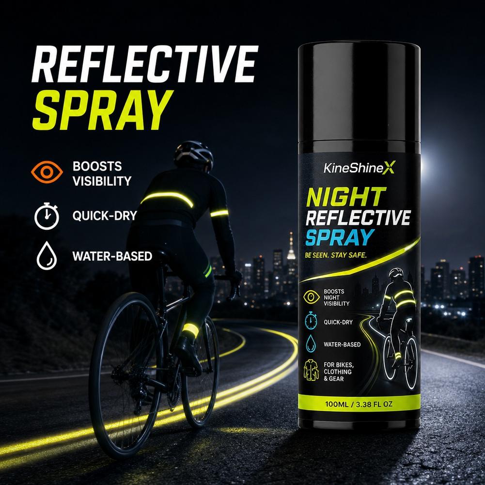 100ml 야간 반사 스프레이, 뛰어난 가시성, 빠른  - Running Visibility Gear 리뷰 및 가격