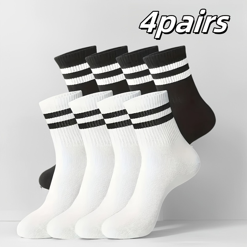 4쌍 유니섹스 스포츠 아웃도어 양말 클래식 색상 - 모 - Sports Socks 리뷰 및 가격