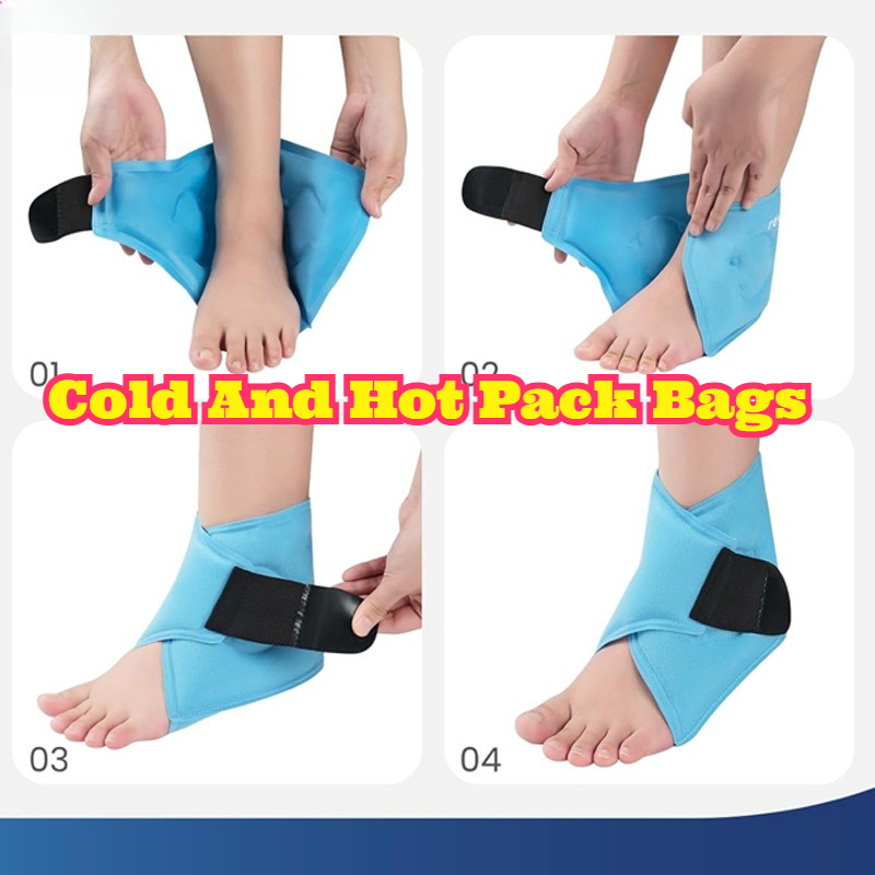 소프트 젤 발목 아이스팩 온찜질 냉찜질 테라피 랩 재사 - Ankle Brace 리뷰 및 가격